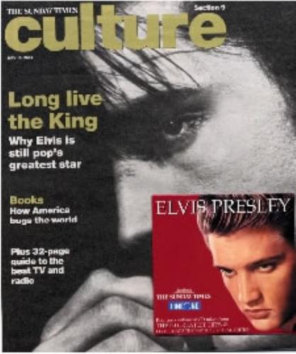 Elvis Presley The 50 Greatest Hits + Sunday Times Culture UK